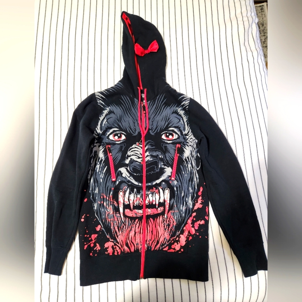 IRON FIST Werewolf zip up hoodie